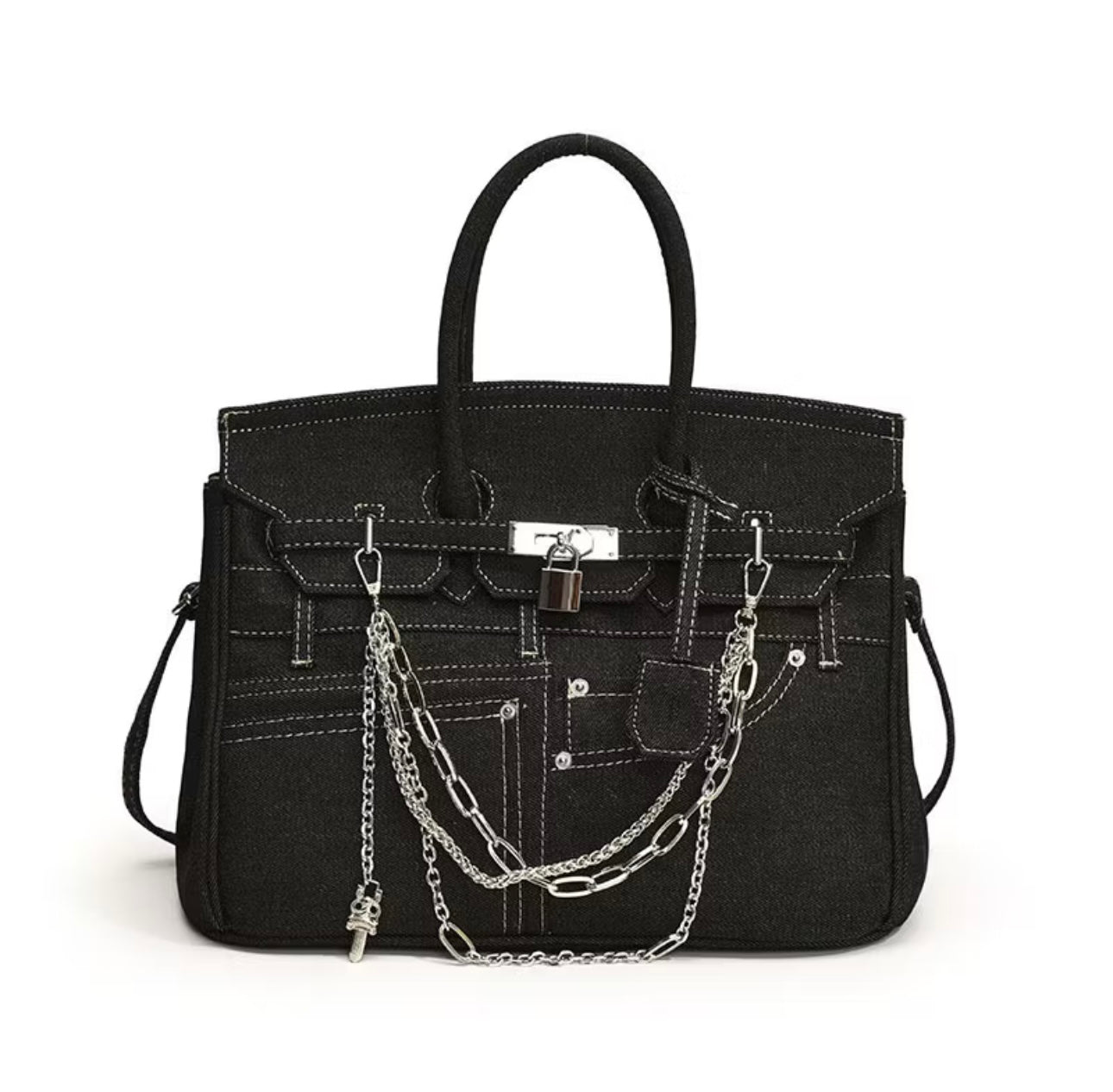 35cm Denim Jeans Bag