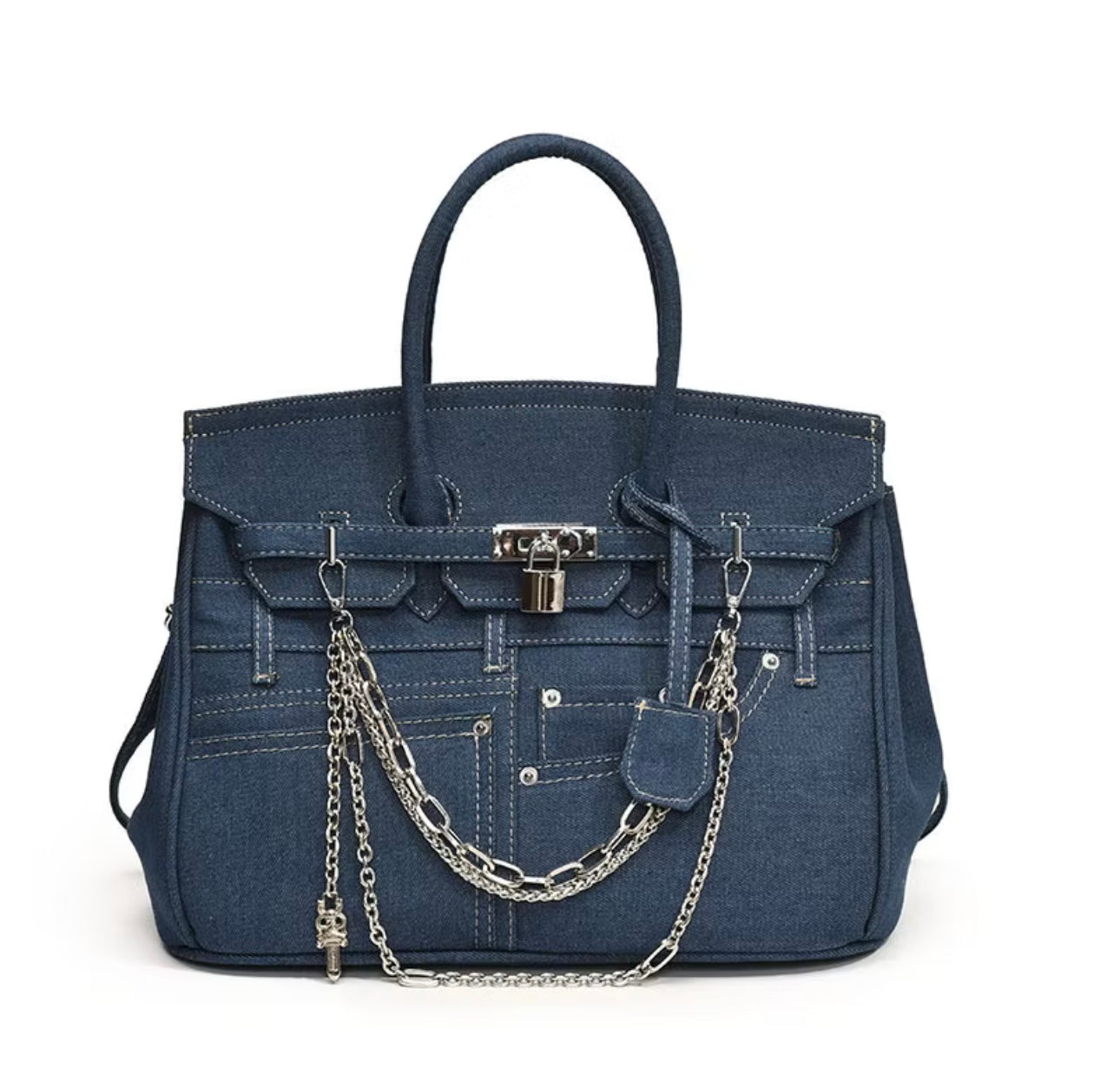 35cm Denim Jeans Bag