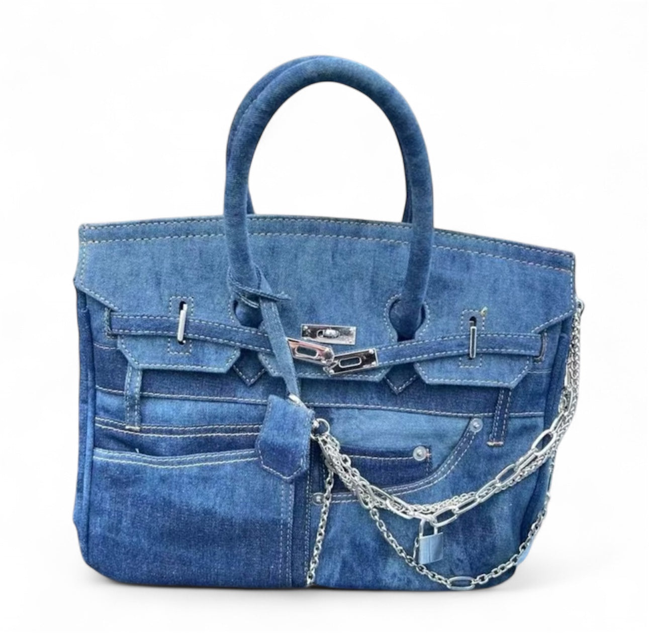 35cm Denim Jeans Bag