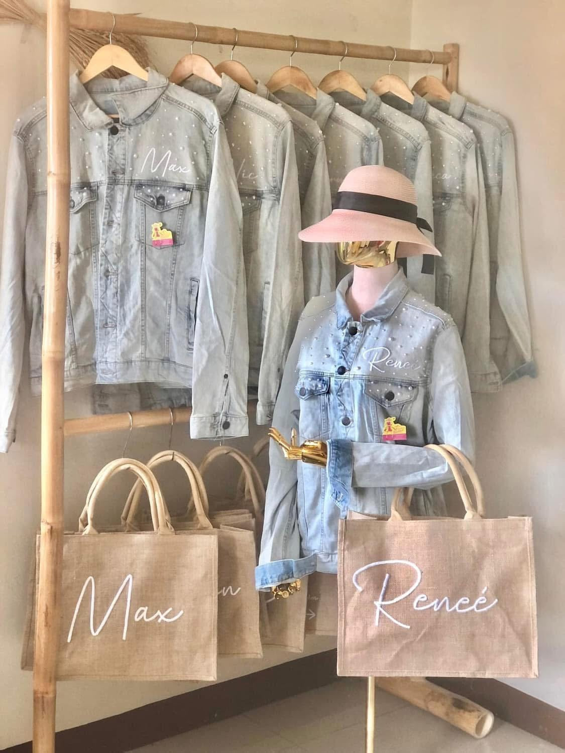 Custom Bridal Denim Jacket