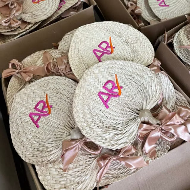Wedding Hand Fan | Embroidered Abaniko